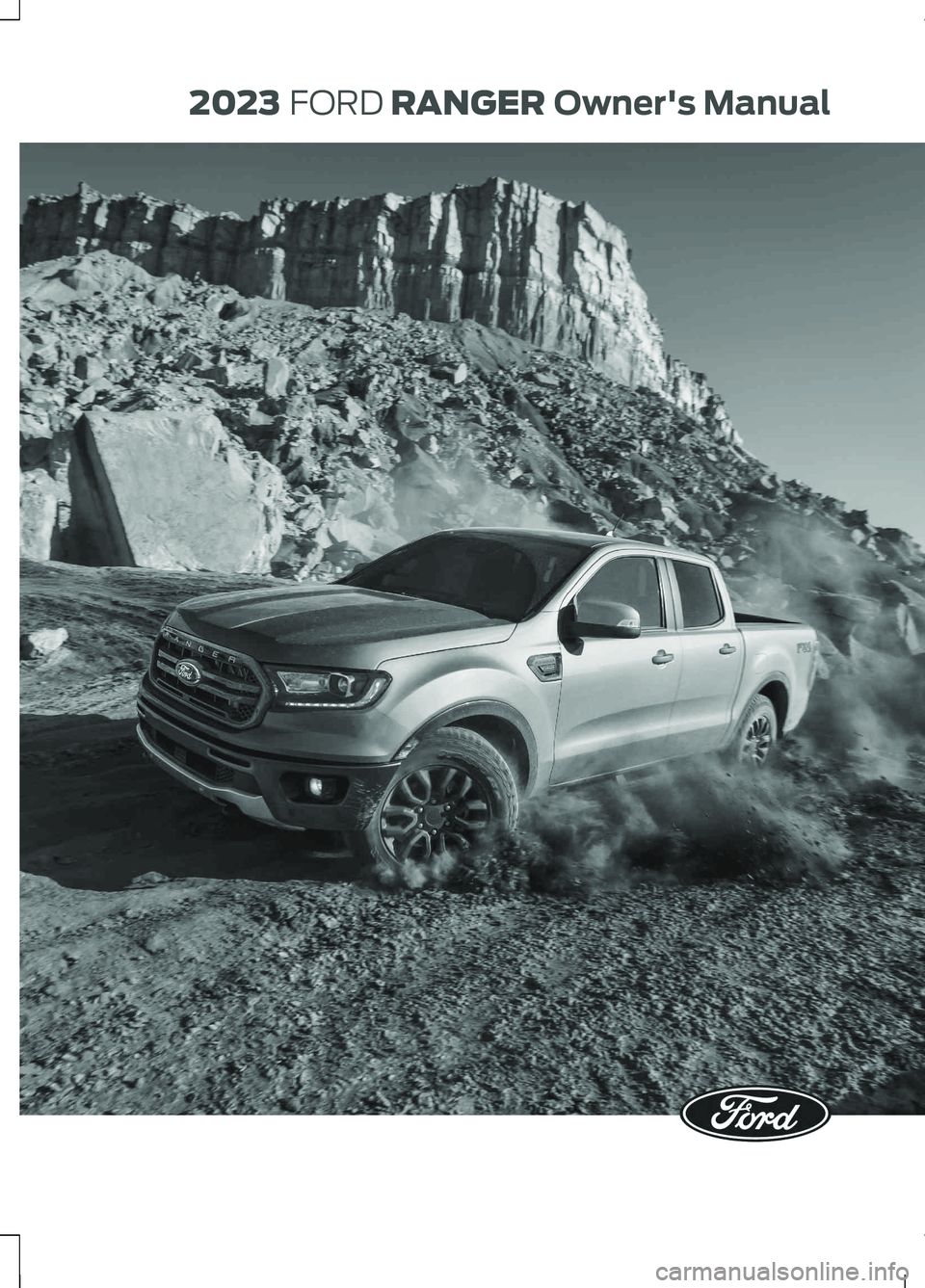 FORD RANGER 2023  Owners Manual  2023 FORD RANGEROwner's Manual 