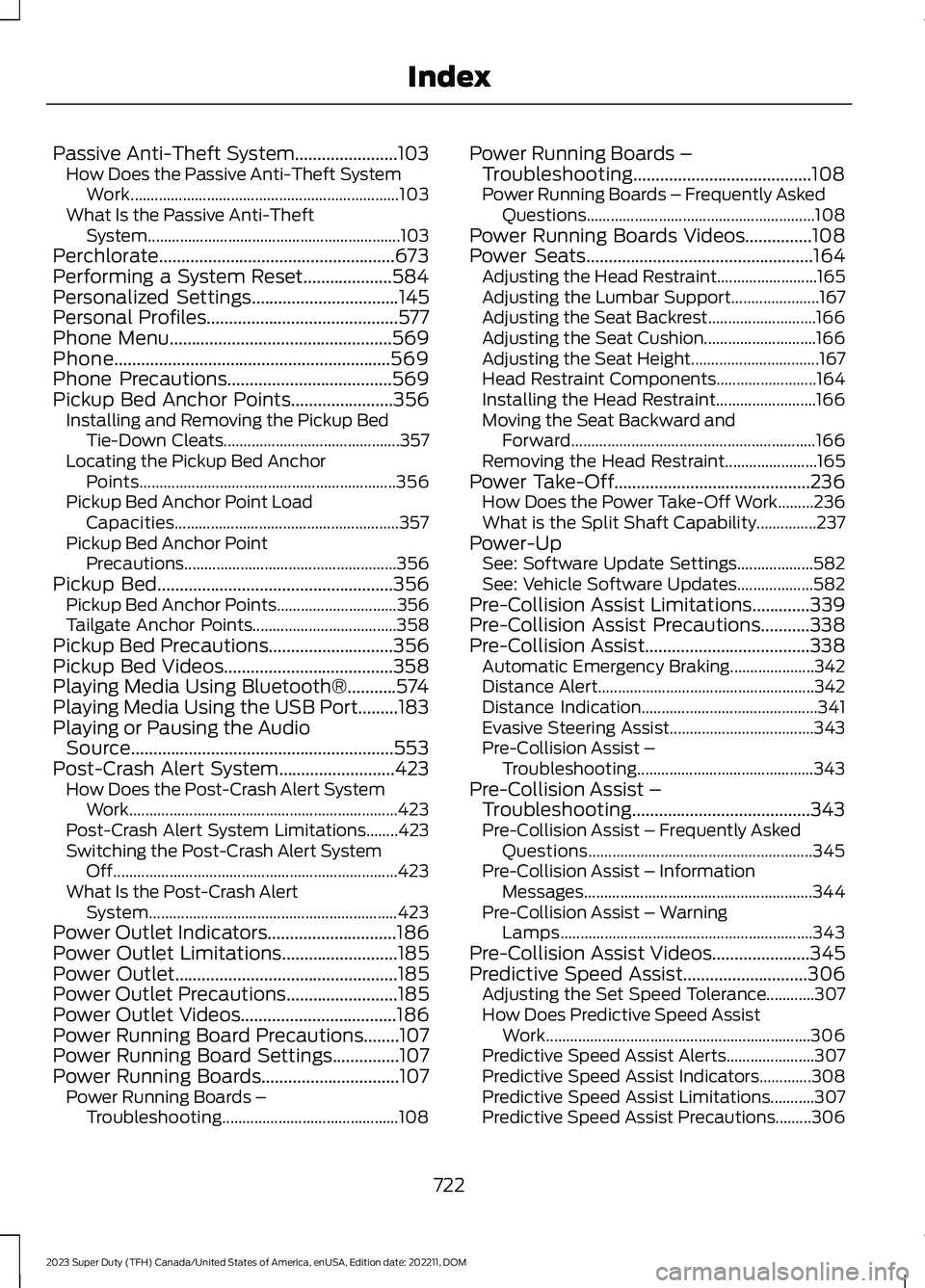 FORD SUPER DUTY 2023 Owners Manual Passive Anti-Theft System.......................103How Does the Passive Anti-Theft SystemWork...................................................................103What Is the Passive Anti-TheftSystem. FORD SUPER DUTY 2023 Owners Manual Passive Anti-Theft System.......................103How Does the Passive Anti-Theft SystemWork...................................................................103What Is the Passive Anti-TheftSystem.