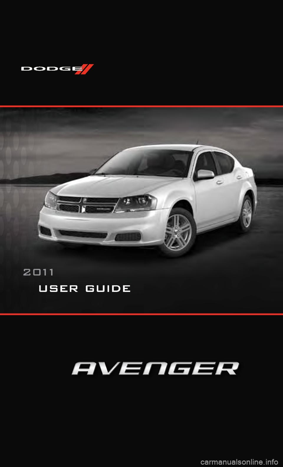 DODGE AVENGER 2011 2.G User Guide 