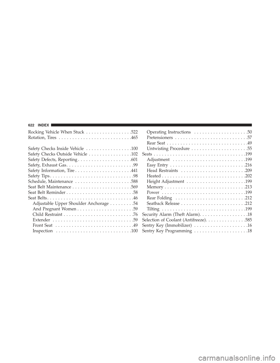 Maintenance Dodge Charger 2013 7 G Workshop Manual 631 Pages