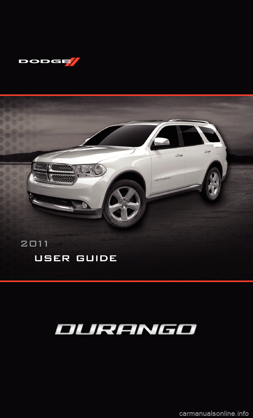 DODGE DURANGO 2011 3.G User Guide 