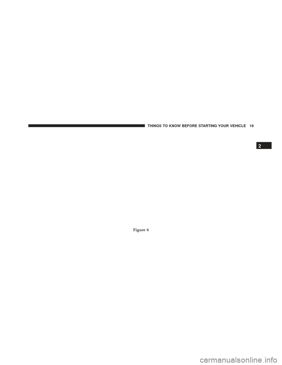 DODGE DURANGO 2016 3.G Special Service Supplement Manual Figure 6
2
THINGS TO KNOW BEFORE STARTING YOUR VEHICLE 19 