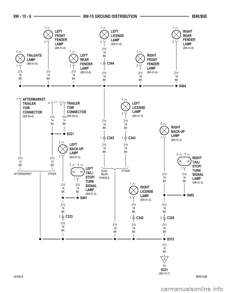 DODGE RAM 2001  Service Repair Manual 