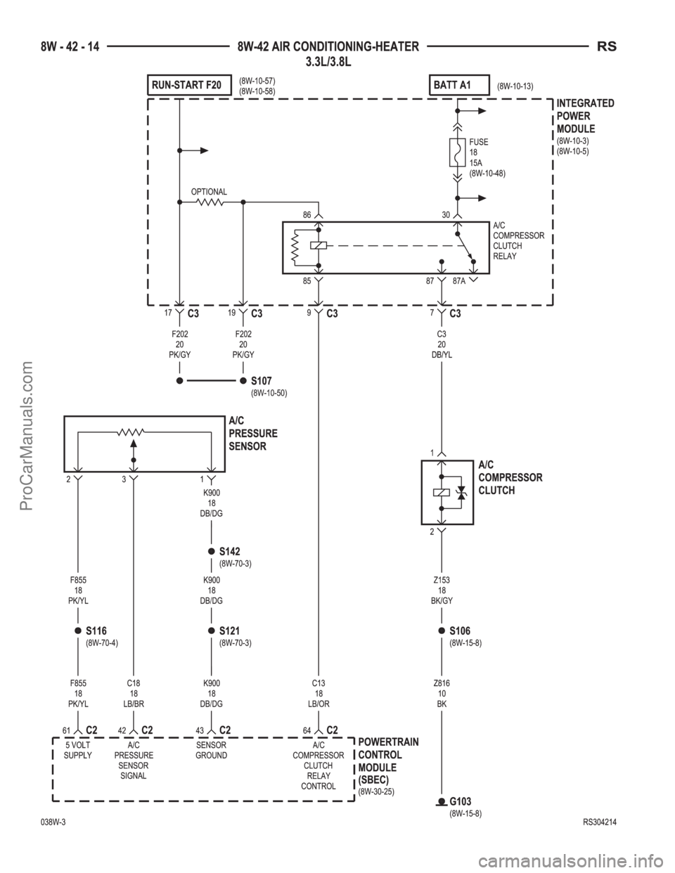 DODGE TOWN AND COUNTRY 2003  Service Manual ProCarManuals.com 