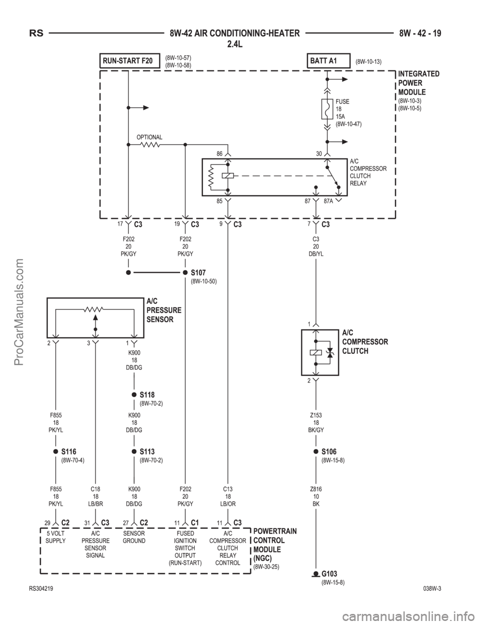 DODGE TOWN AND COUNTRY 2003  Service Manual ProCarManuals.com 