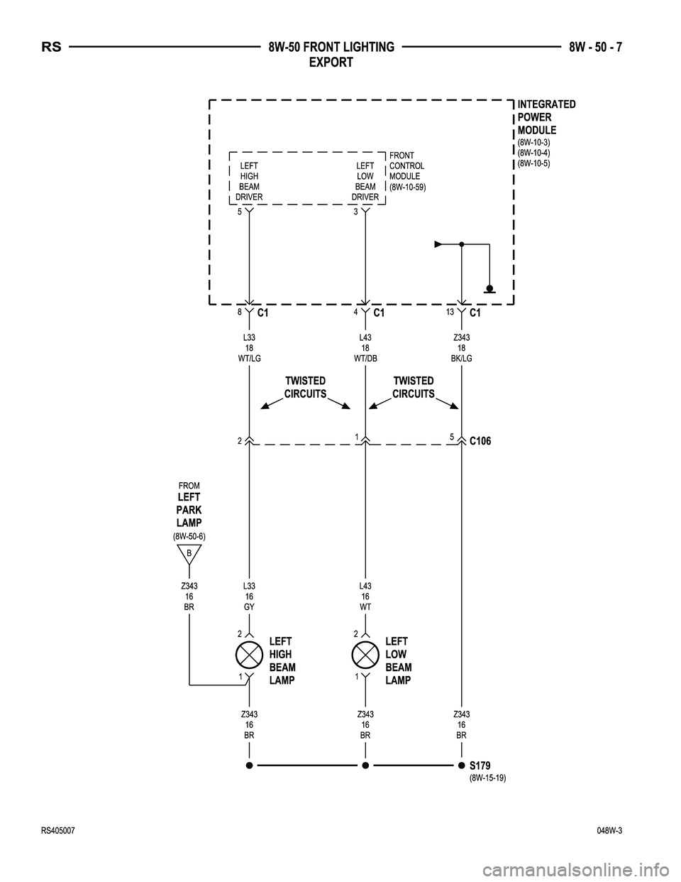 DODGE TOWN AND COUNTRY 2004  Service Manual 