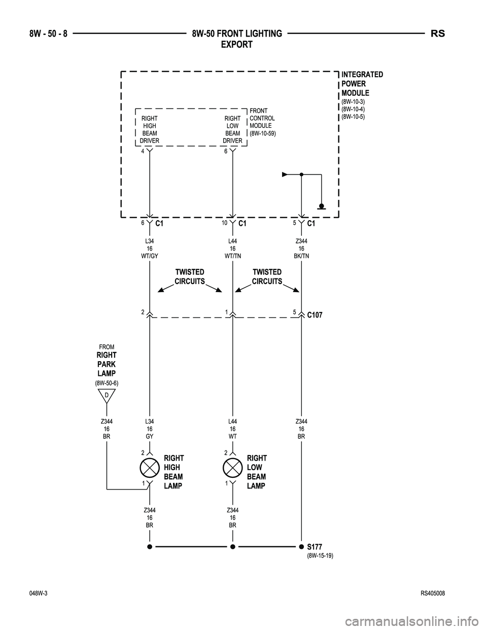 DODGE TOWN AND COUNTRY 2004  Service Manual 