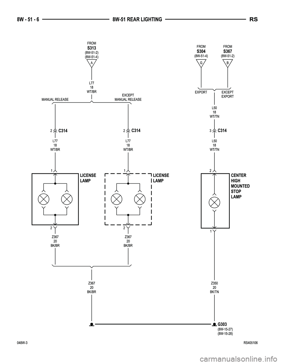 DODGE TOWN AND COUNTRY 2004  Service Manual 