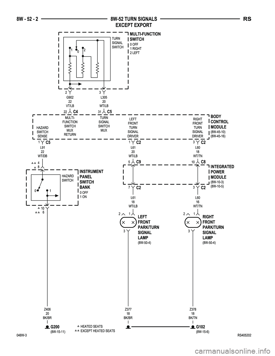 DODGE TOWN AND COUNTRY 2004  Service Manual 