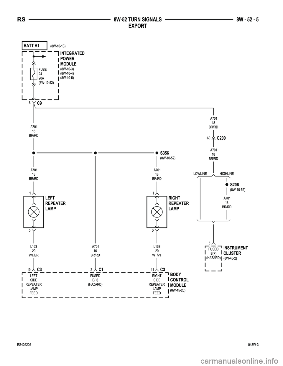 DODGE TOWN AND COUNTRY 2004  Service Manual 