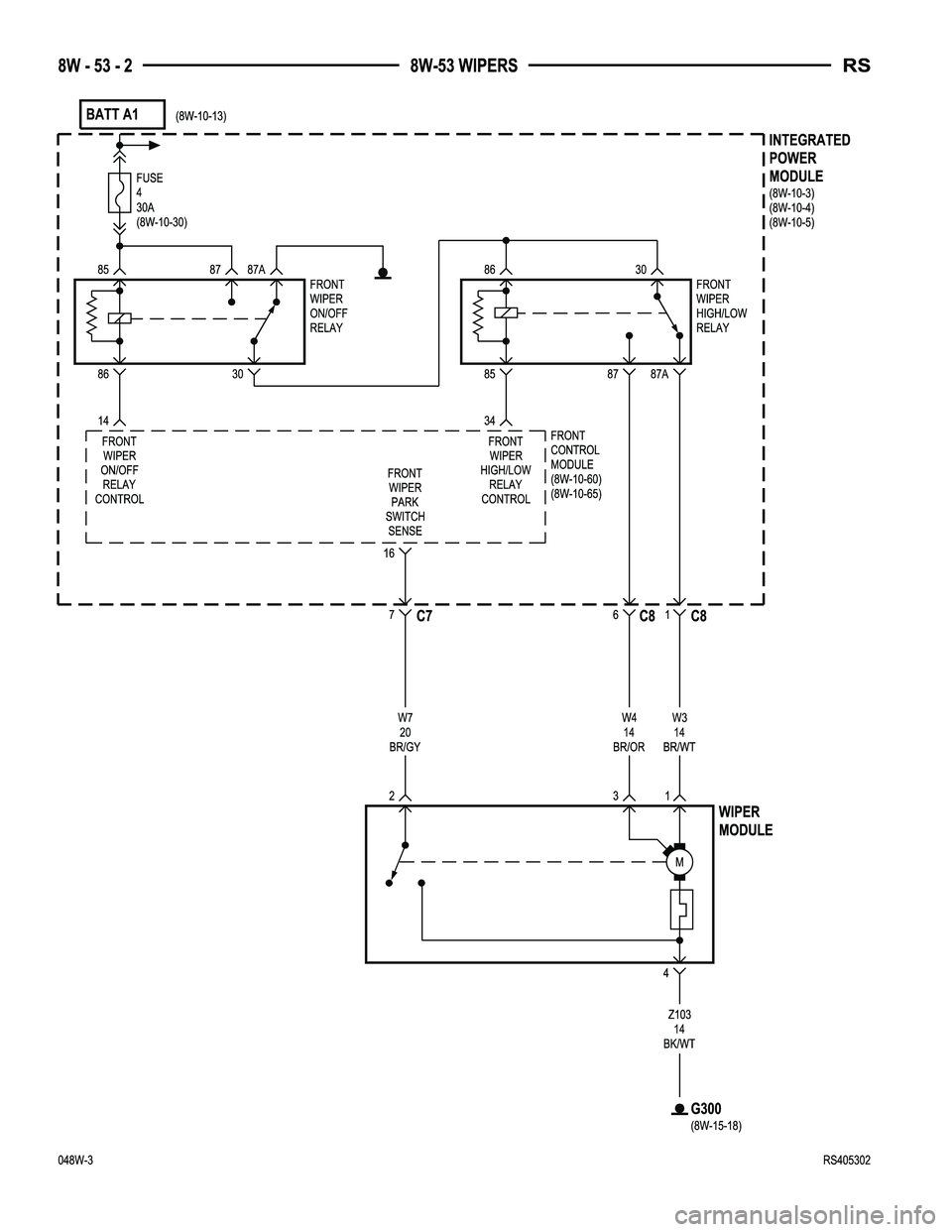 DODGE TOWN AND COUNTRY 2004  Service Manual 