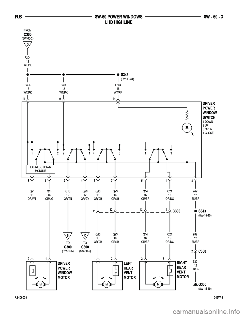 DODGE TOWN AND COUNTRY 2004  Service Manual 