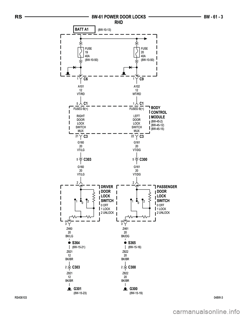 DODGE TOWN AND COUNTRY 2004  Service Manual 