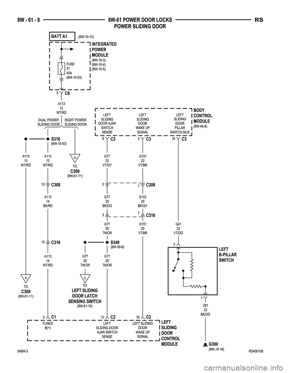 DODGE TOWN AND COUNTRY 2004  Service Manual 