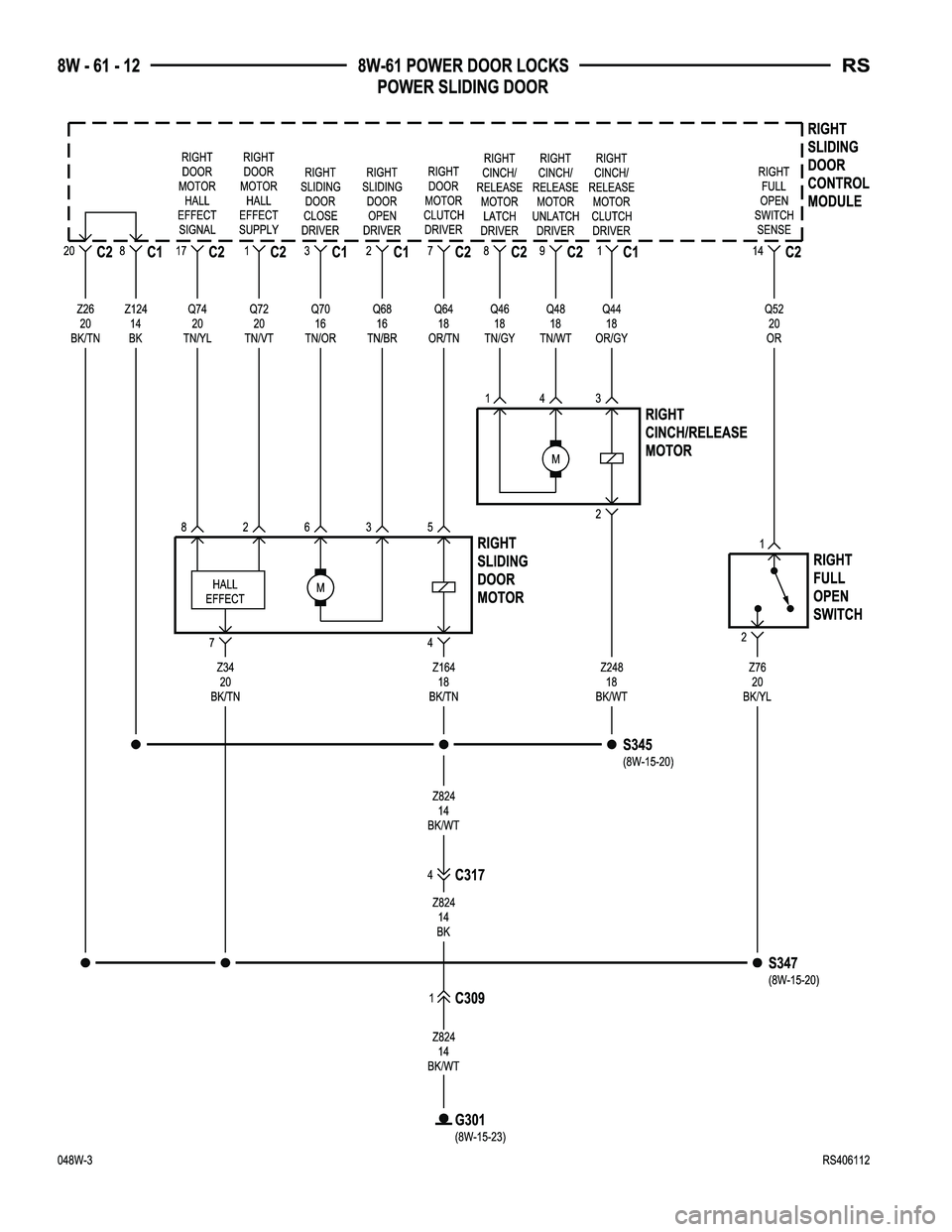 DODGE TOWN AND COUNTRY 2004  Service Manual 
