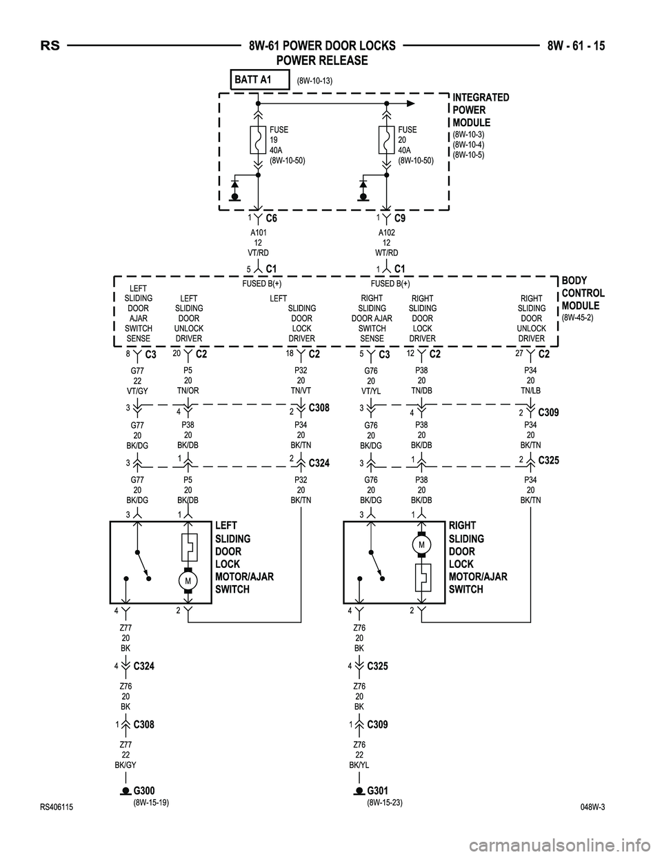 DODGE TOWN AND COUNTRY 2004  Service Manual 
