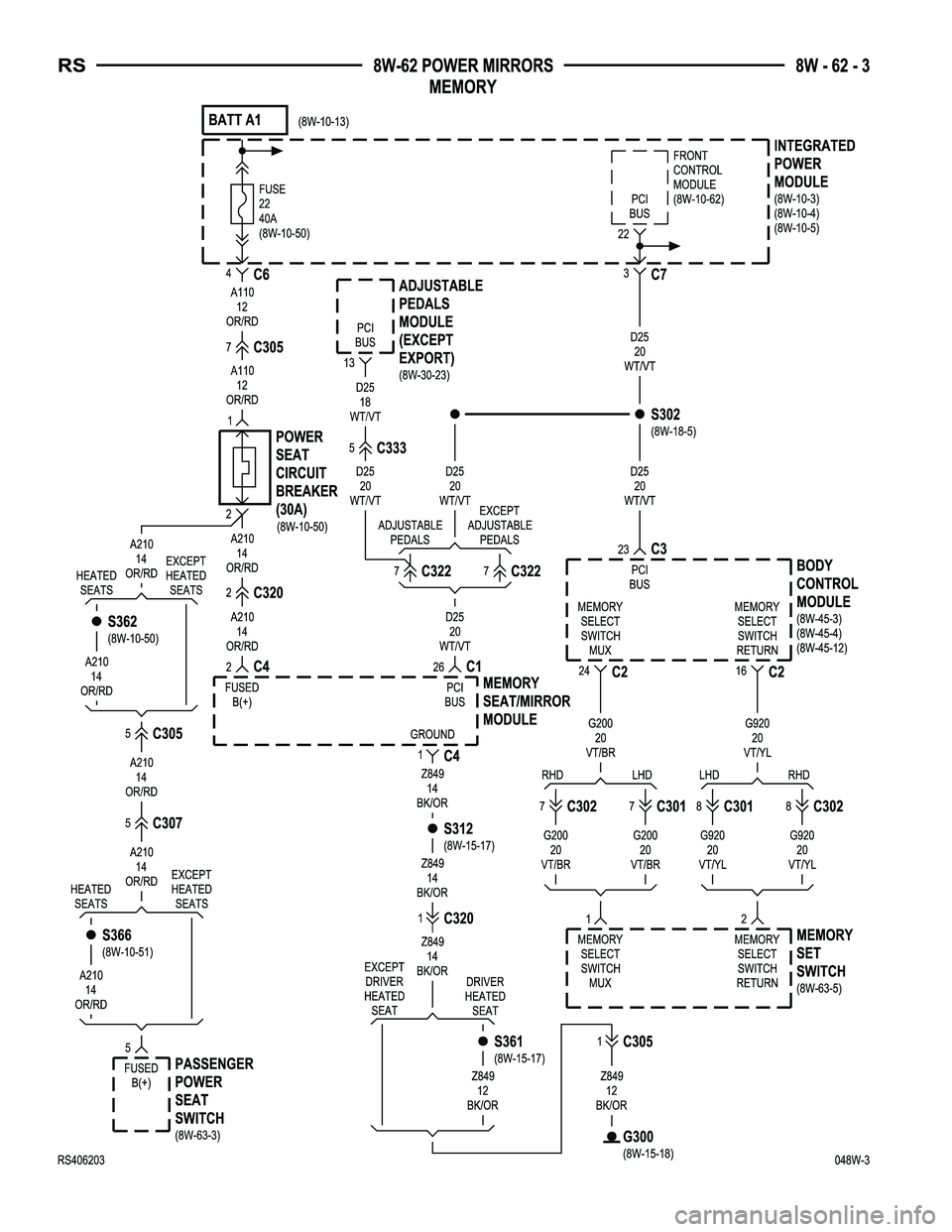 DODGE TOWN AND COUNTRY 2004  Service Manual 