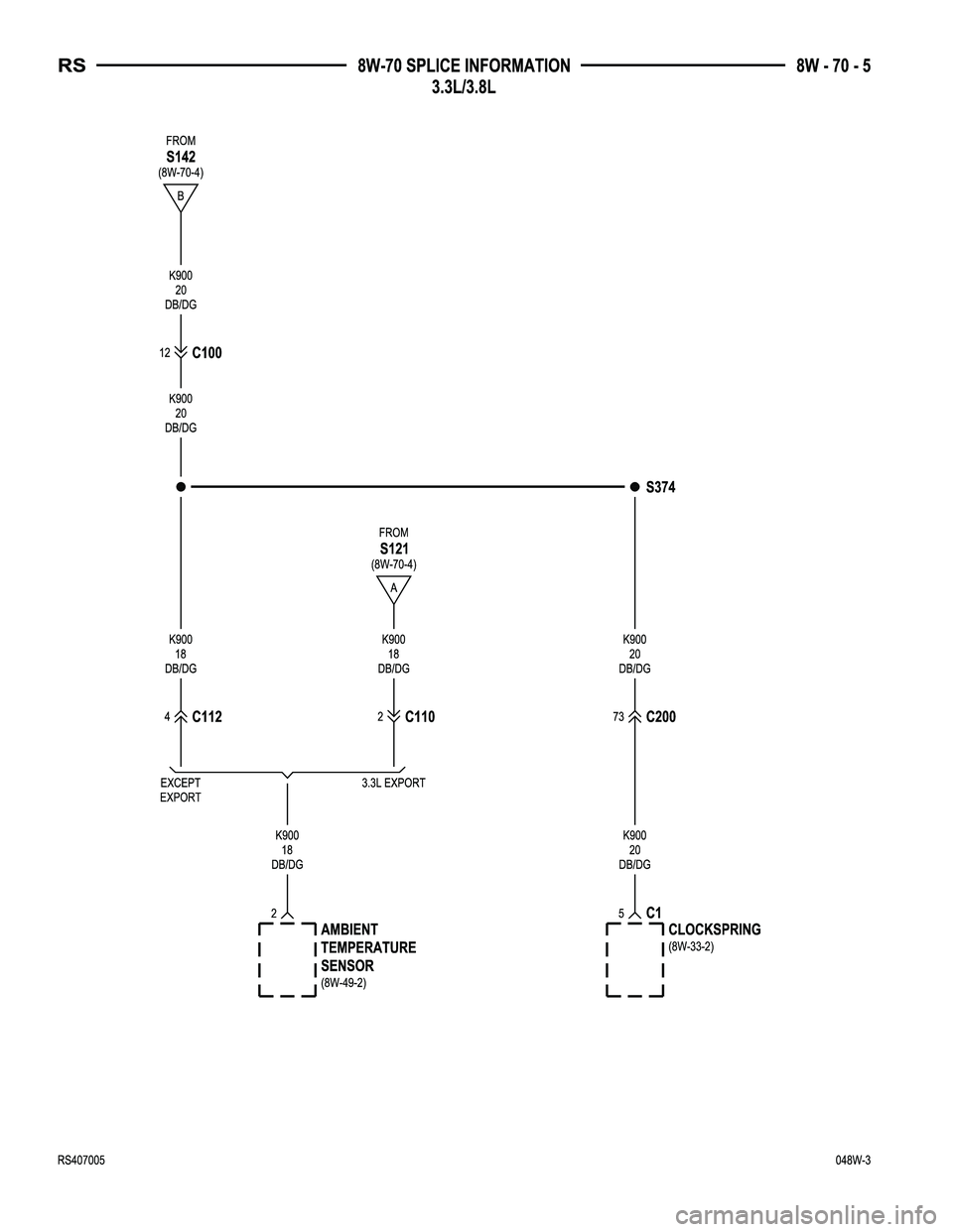 DODGE TOWN AND COUNTRY 2004  Service Manual 