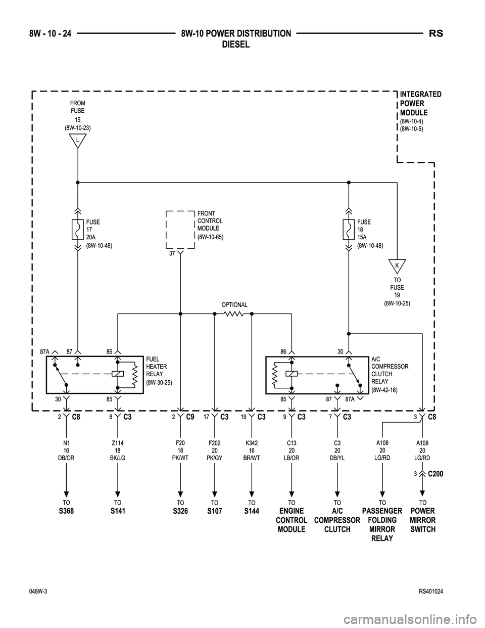 DODGE TOWN AND COUNTRY 2004 Service Manual DODGE TOWN AND COUNTRY 2004 Service Manual