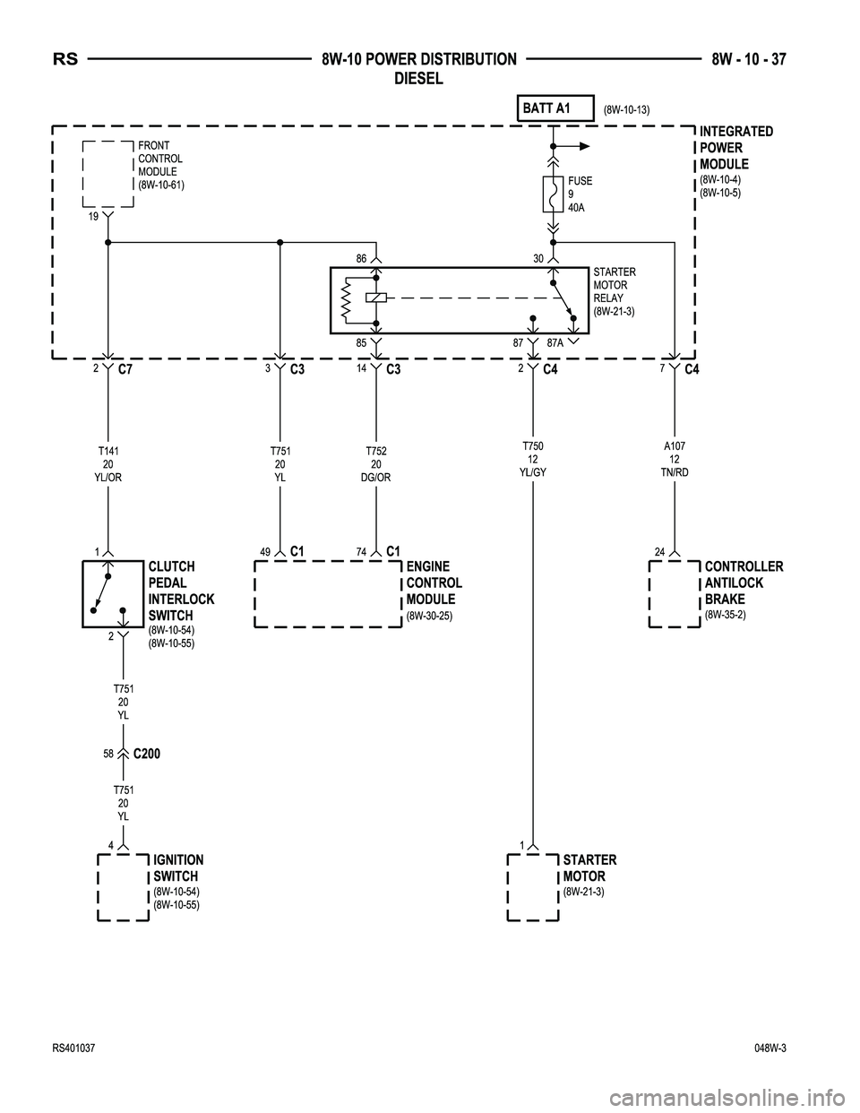 DODGE TOWN AND COUNTRY 2004 Service Manual DODGE TOWN AND COUNTRY 2004 Service Manual
