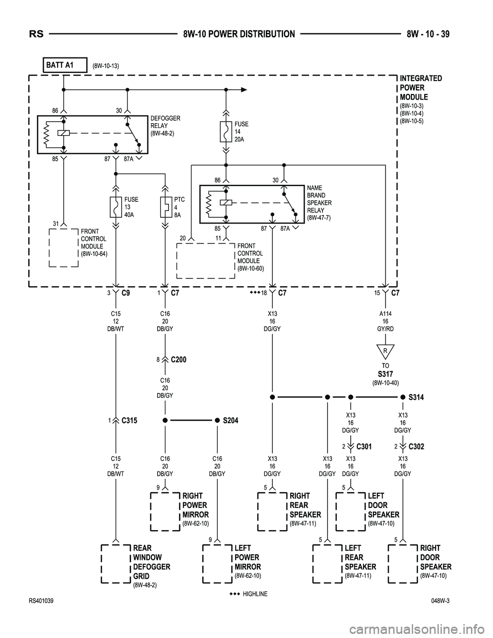 DODGE TOWN AND COUNTRY 2004 Service Manual DODGE TOWN AND COUNTRY 2004 Service Manual