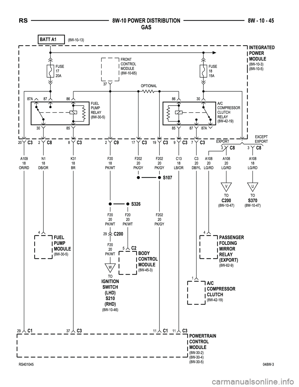 DODGE TOWN AND COUNTRY 2004 Service Manual DODGE TOWN AND COUNTRY 2004 Service Manual