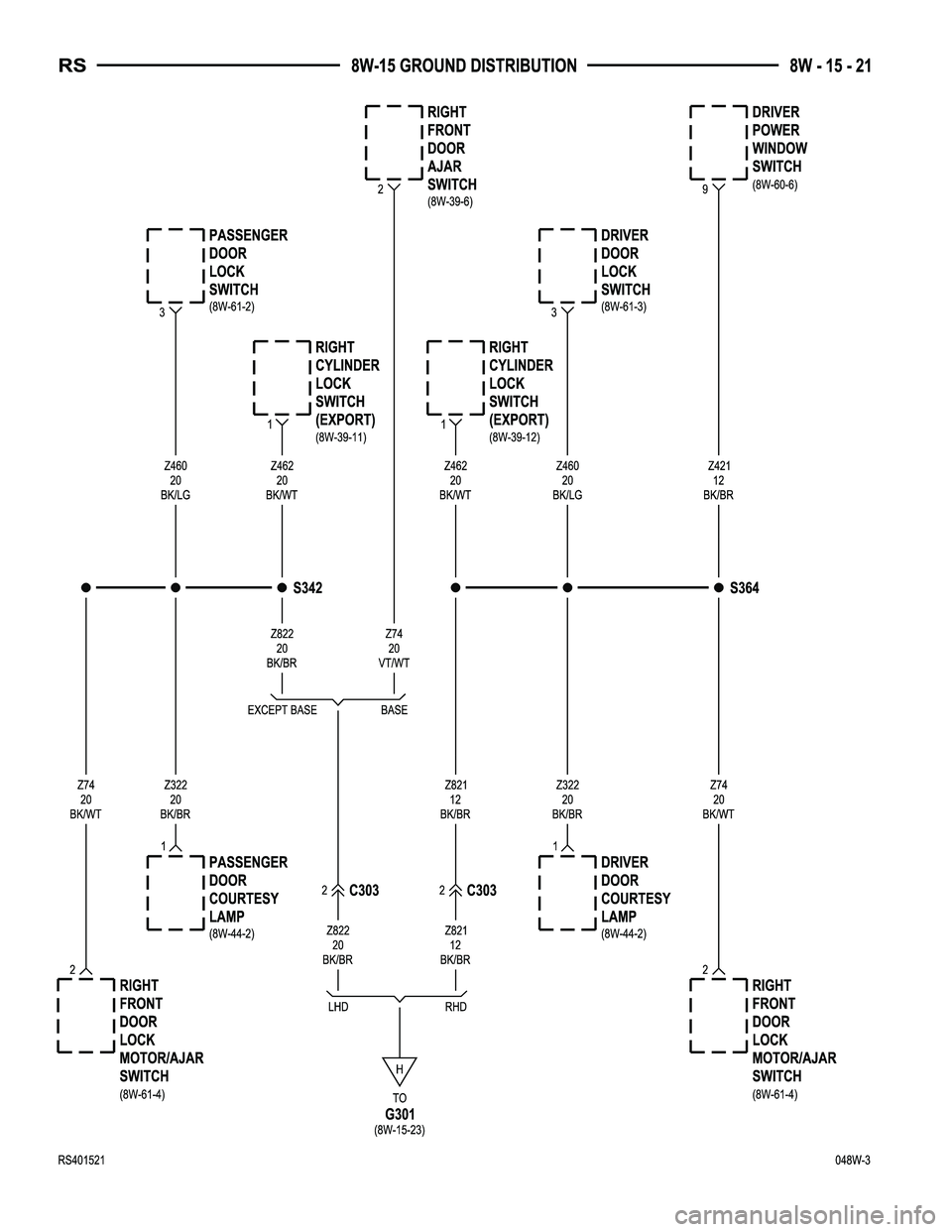 DODGE TOWN AND COUNTRY 2004  Service Manual 