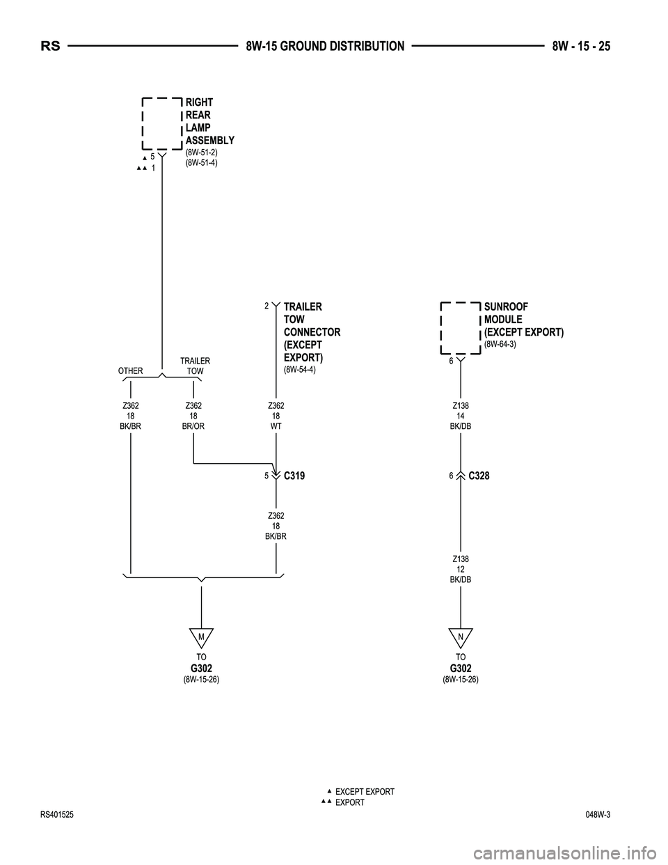 DODGE TOWN AND COUNTRY 2004  Service Manual 