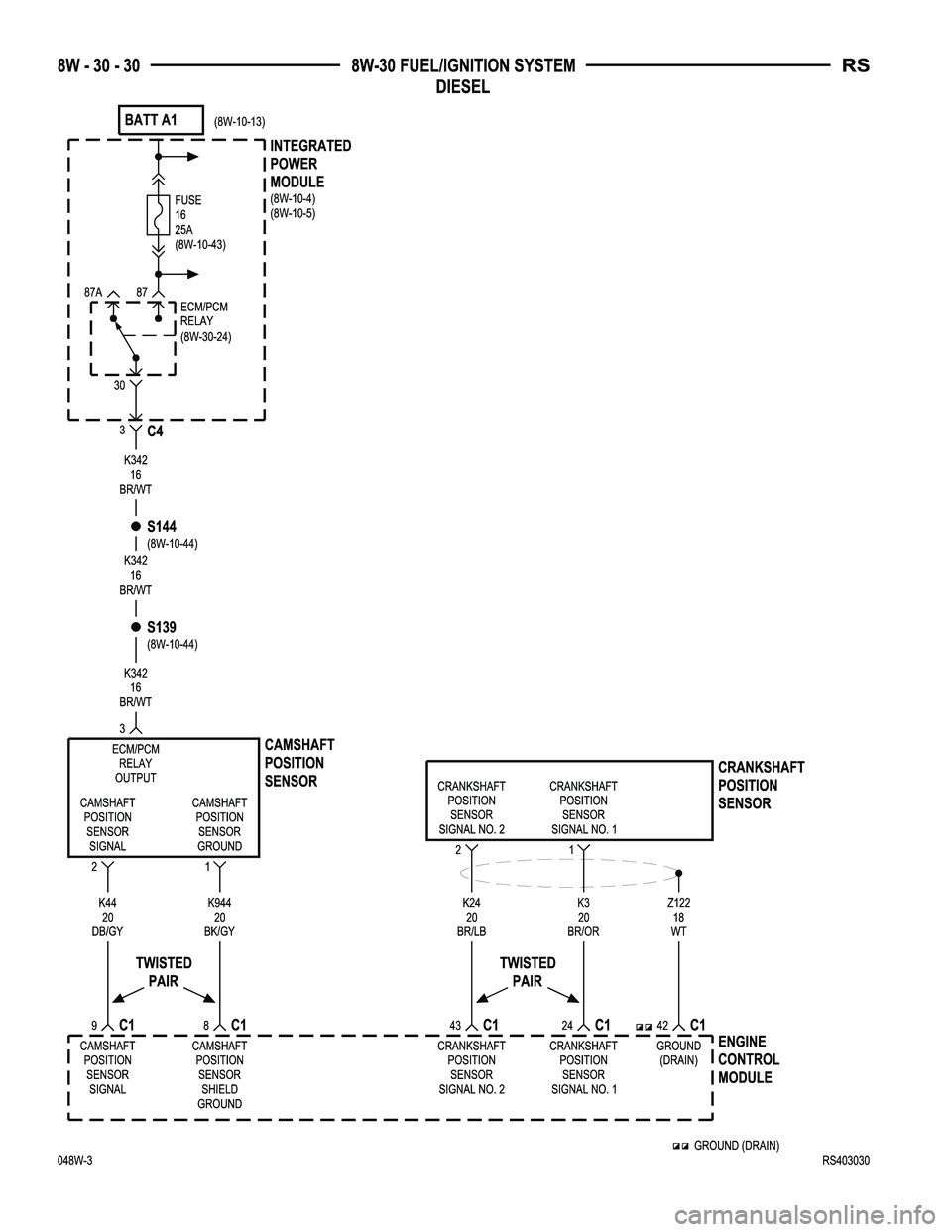 DODGE TOWN AND COUNTRY 2004  Service Manual 