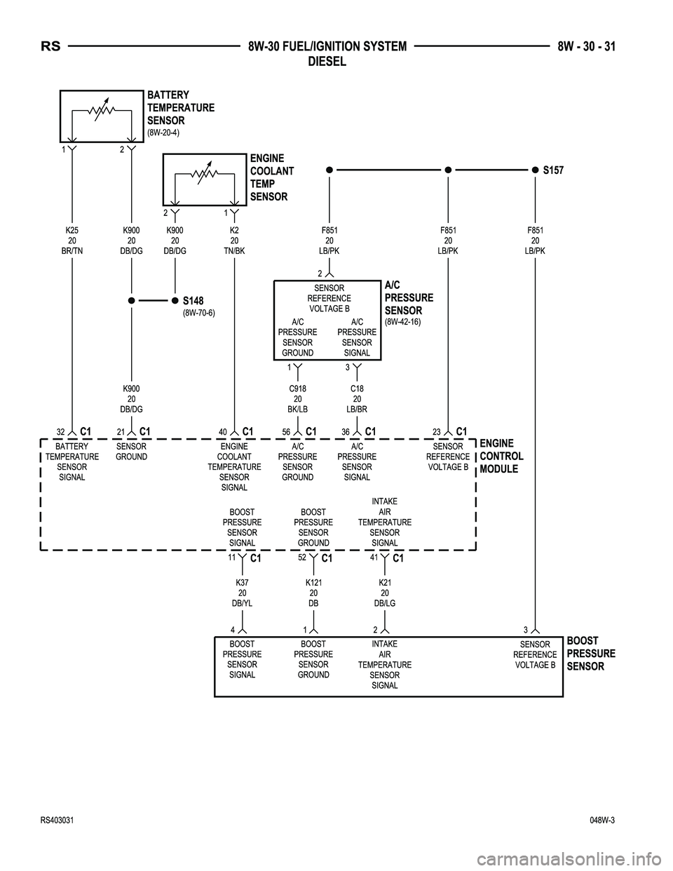 DODGE TOWN AND COUNTRY 2004  Service Manual 