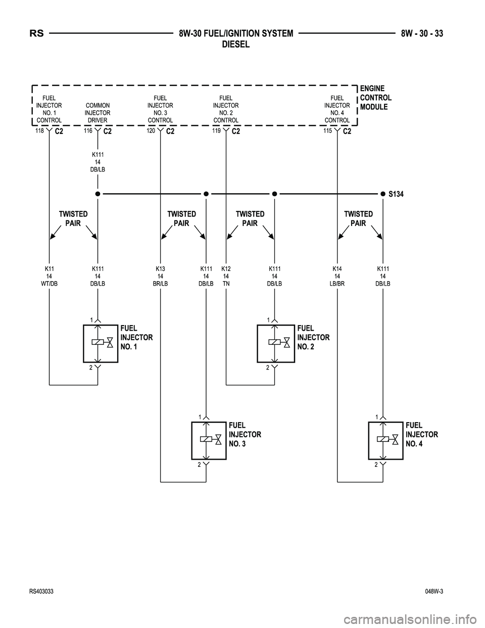DODGE TOWN AND COUNTRY 2004  Service Manual 