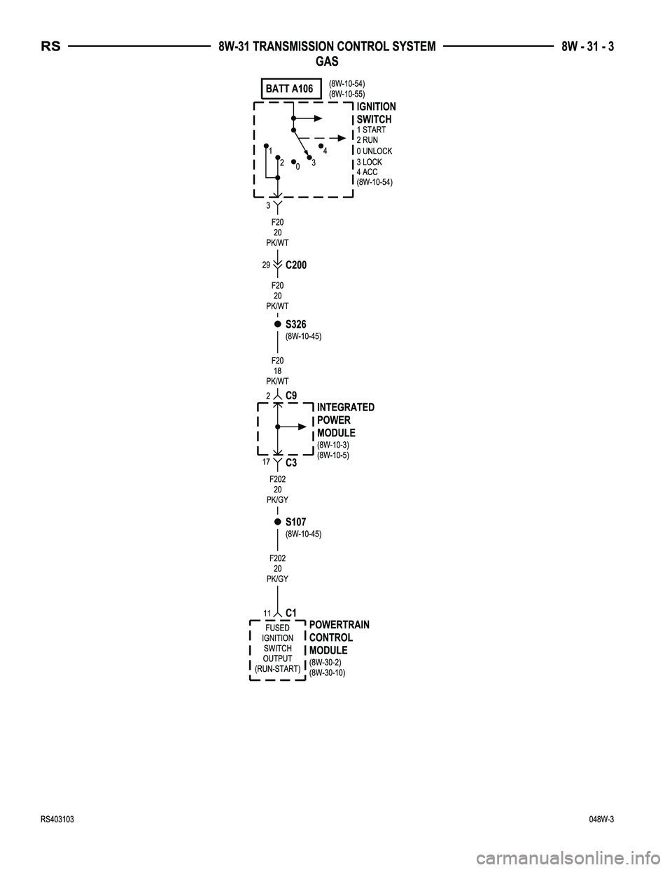 DODGE TOWN AND COUNTRY 2004  Service Manual 