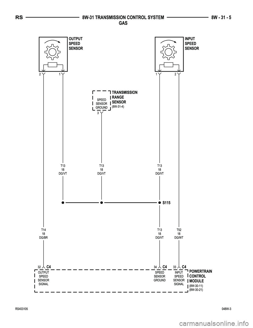 DODGE TOWN AND COUNTRY 2004  Service Manual 