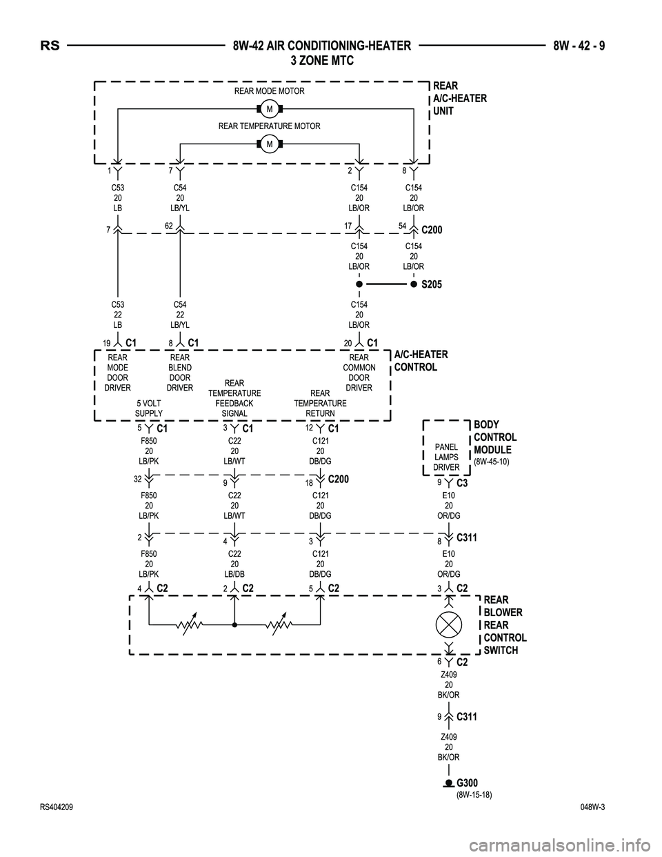 DODGE TOWN AND COUNTRY 2004  Service Manual 