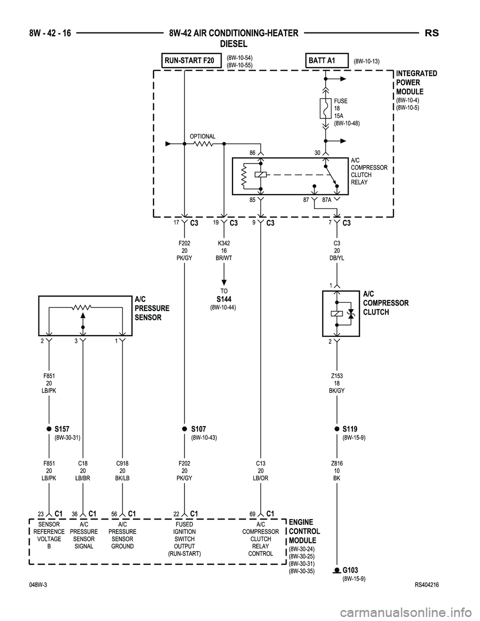 DODGE TOWN AND COUNTRY 2004  Service Manual 