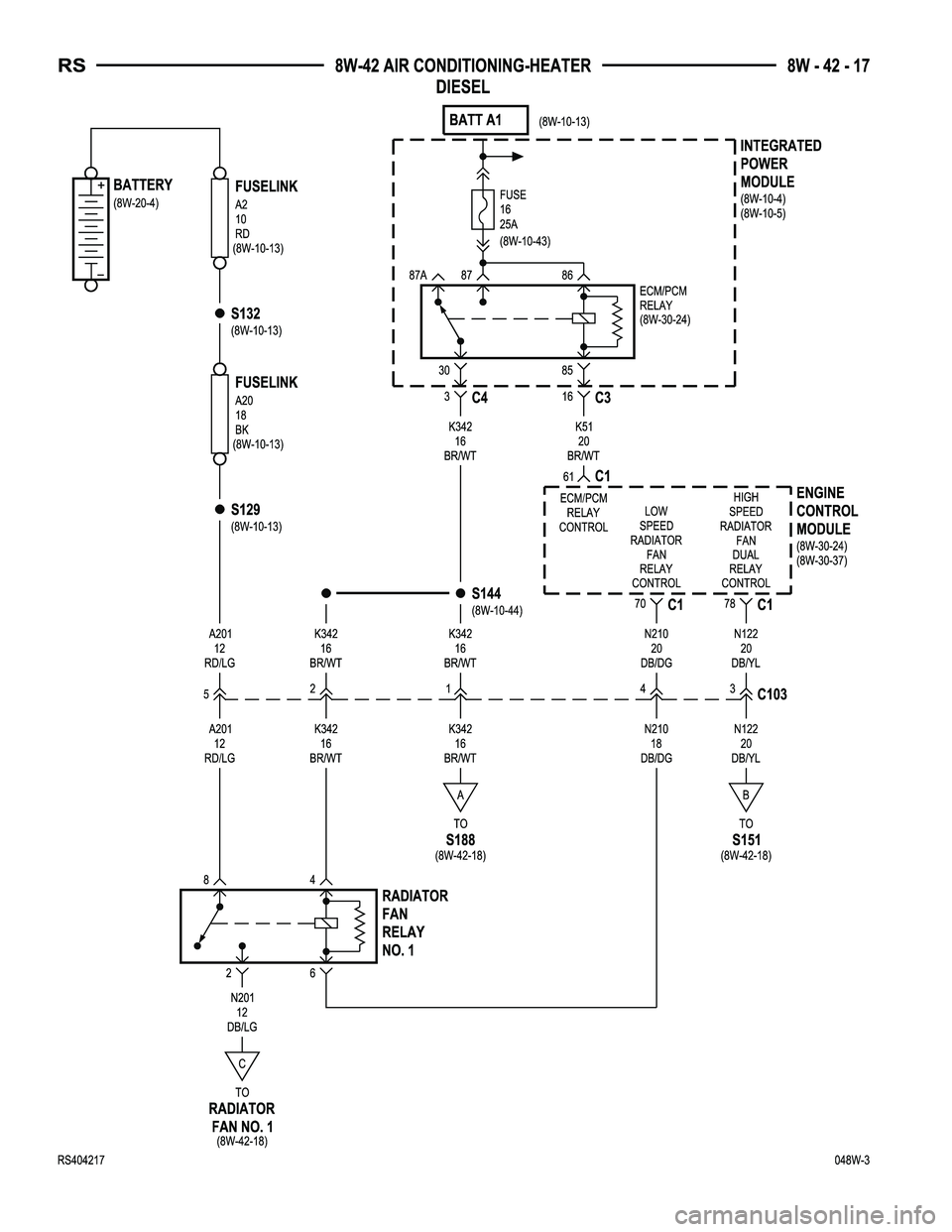 DODGE TOWN AND COUNTRY 2004  Service Manual 