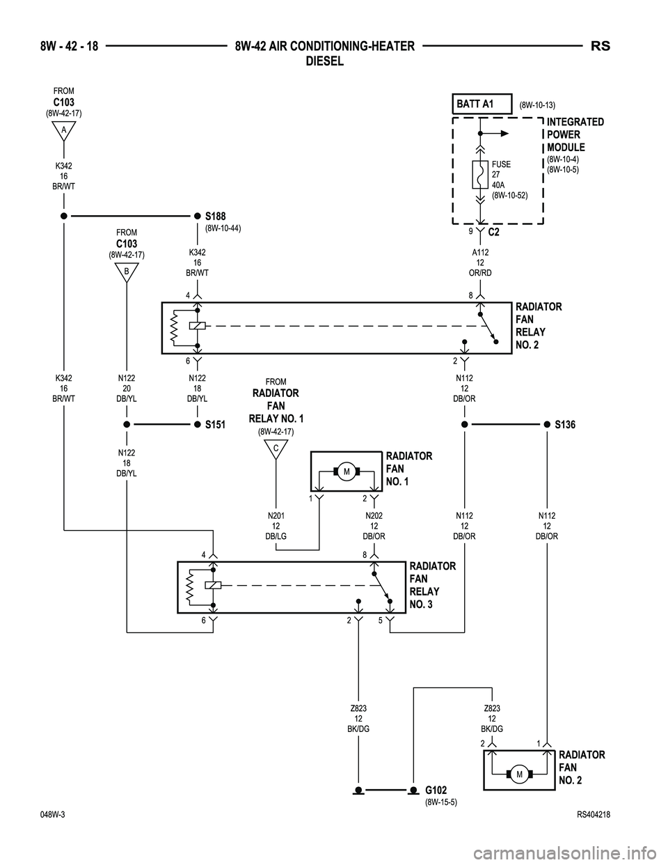 DODGE TOWN AND COUNTRY 2004  Service Manual 