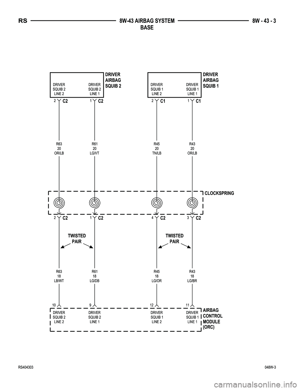 DODGE TOWN AND COUNTRY 2004  Service Manual 