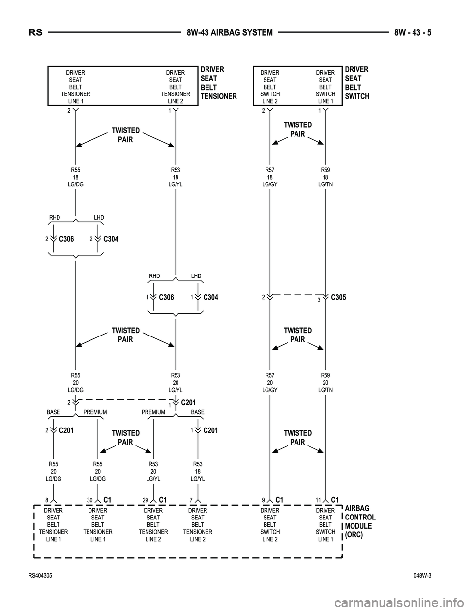 DODGE TOWN AND COUNTRY 2004  Service Manual 