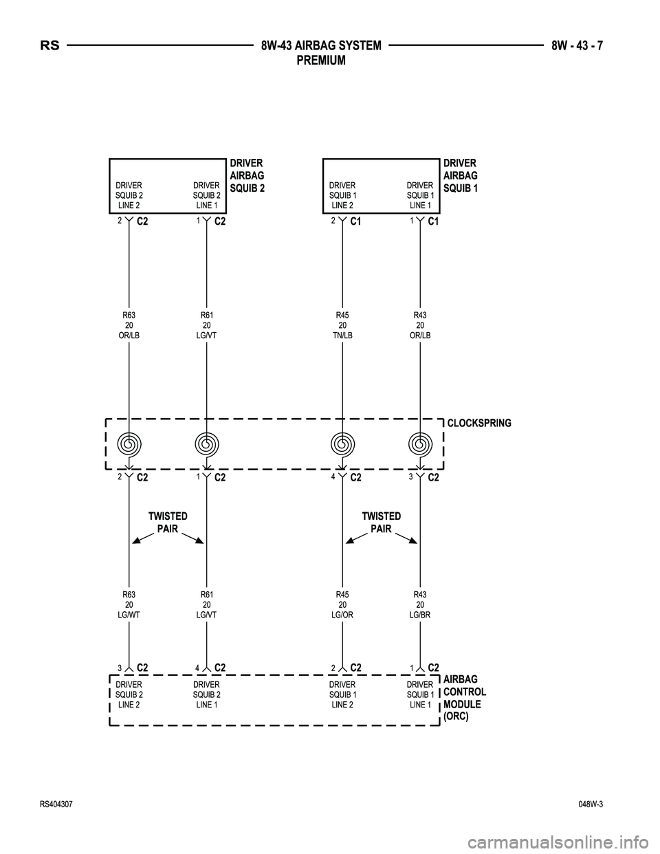 DODGE TOWN AND COUNTRY 2004  Service Manual 