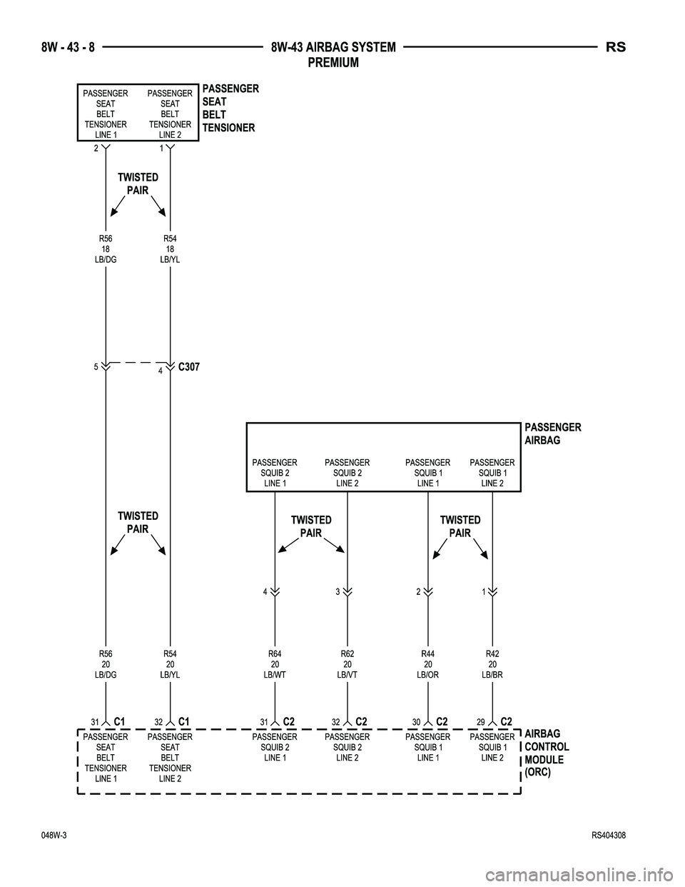 DODGE TOWN AND COUNTRY 2004  Service Manual 
