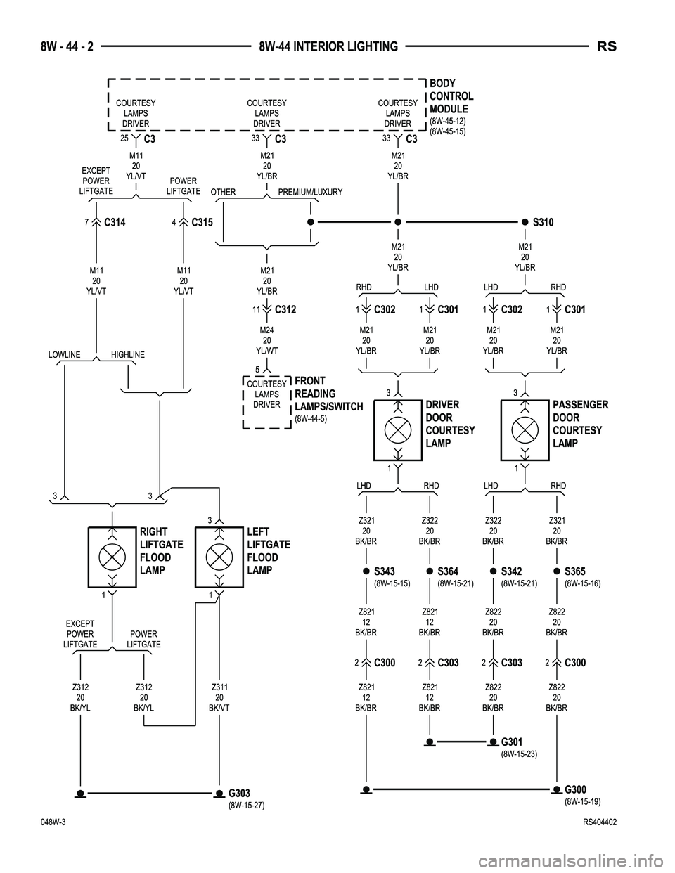 DODGE TOWN AND COUNTRY 2004  Service Manual 