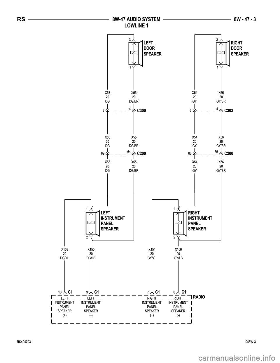 DODGE TOWN AND COUNTRY 2004  Service Manual 