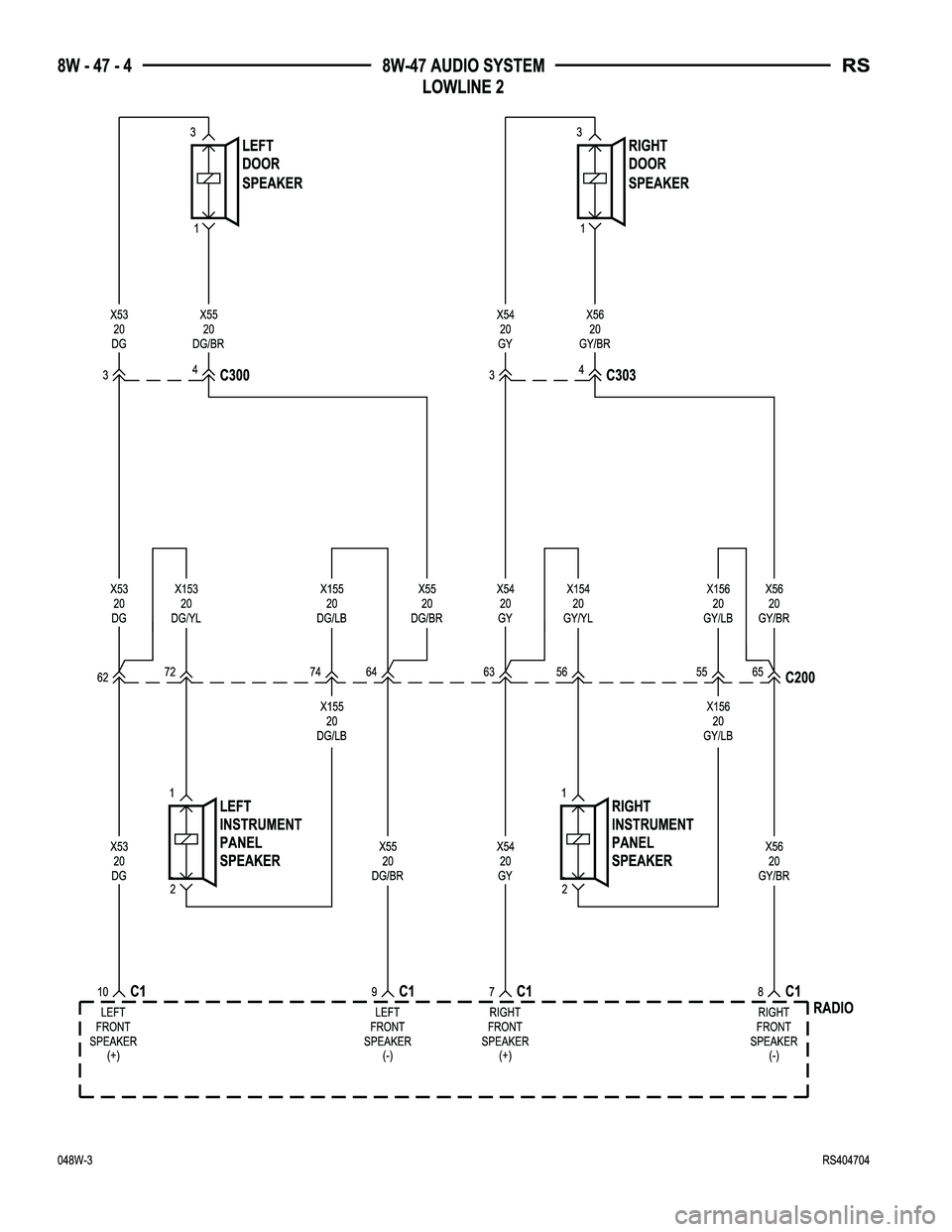 DODGE TOWN AND COUNTRY 2004  Service Manual 