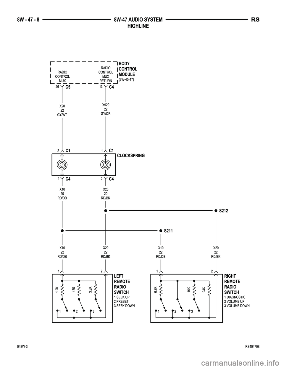 DODGE TOWN AND COUNTRY 2004  Service Manual 