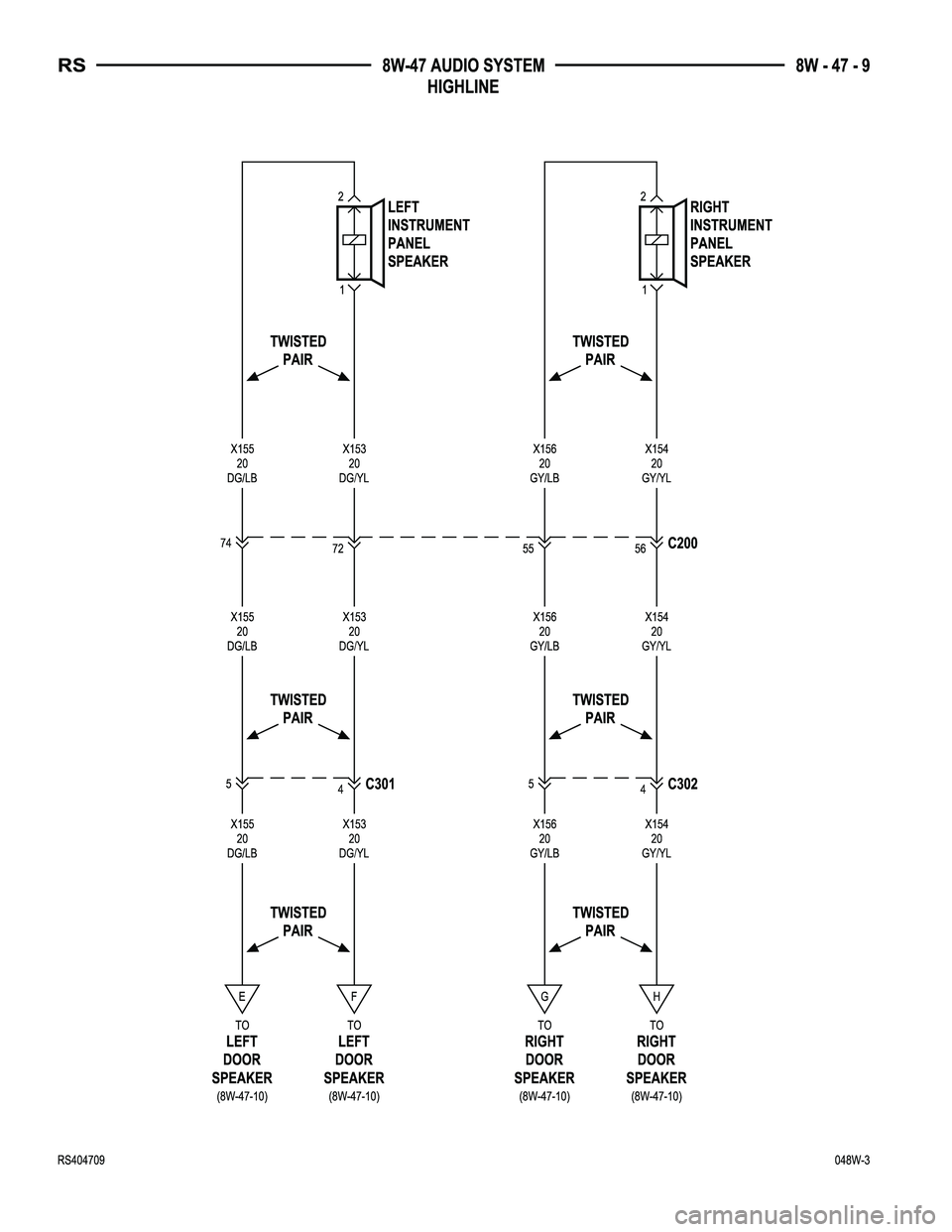 DODGE TOWN AND COUNTRY 2004  Service Manual 
