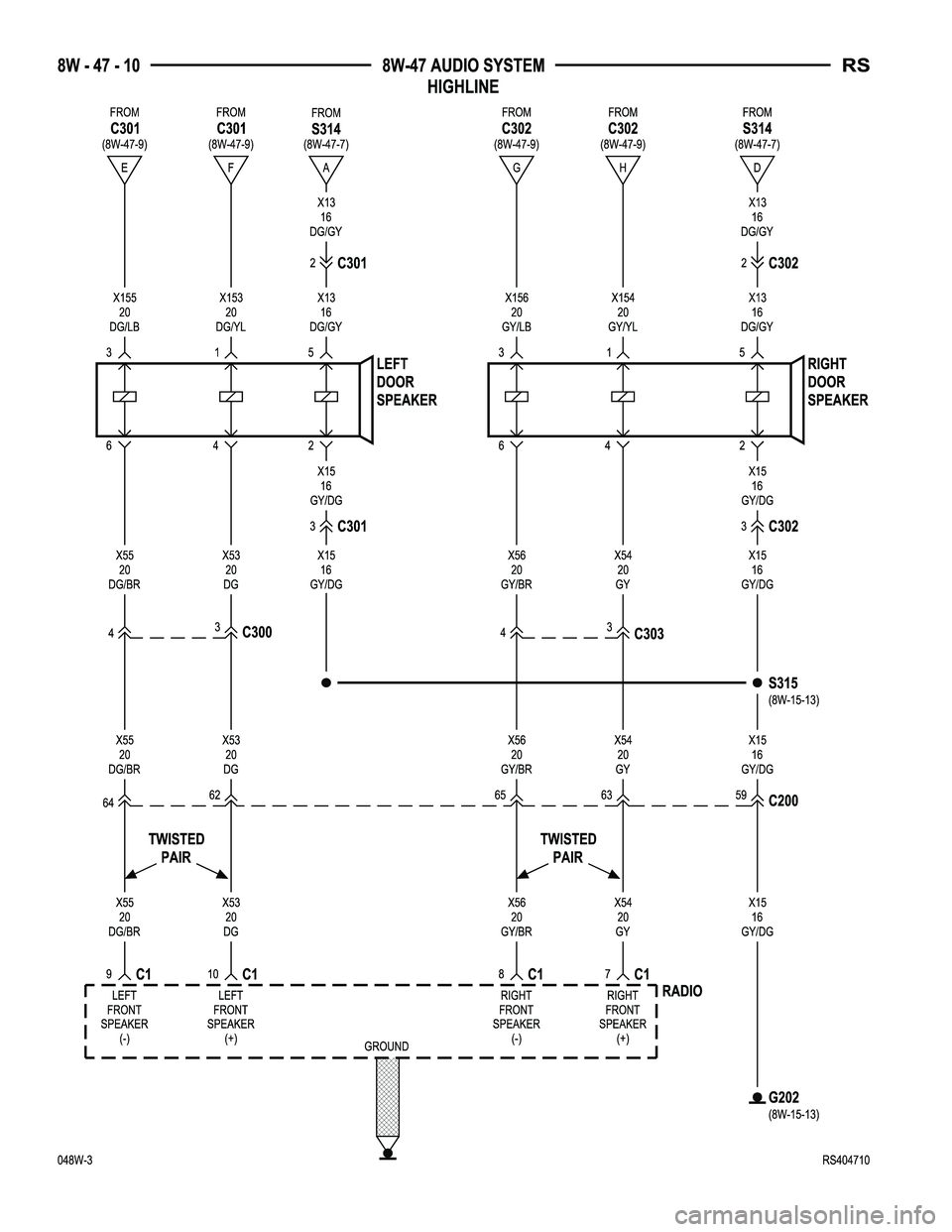DODGE TOWN AND COUNTRY 2004  Service Manual 