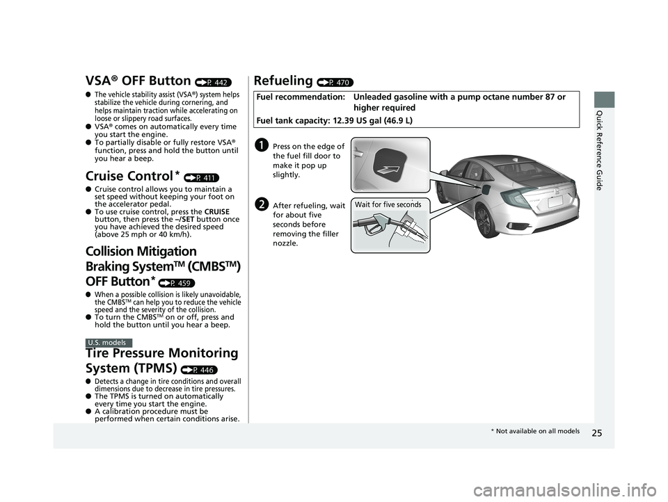 HONDA CIVIC SEDAN 2016 (in English) Owner