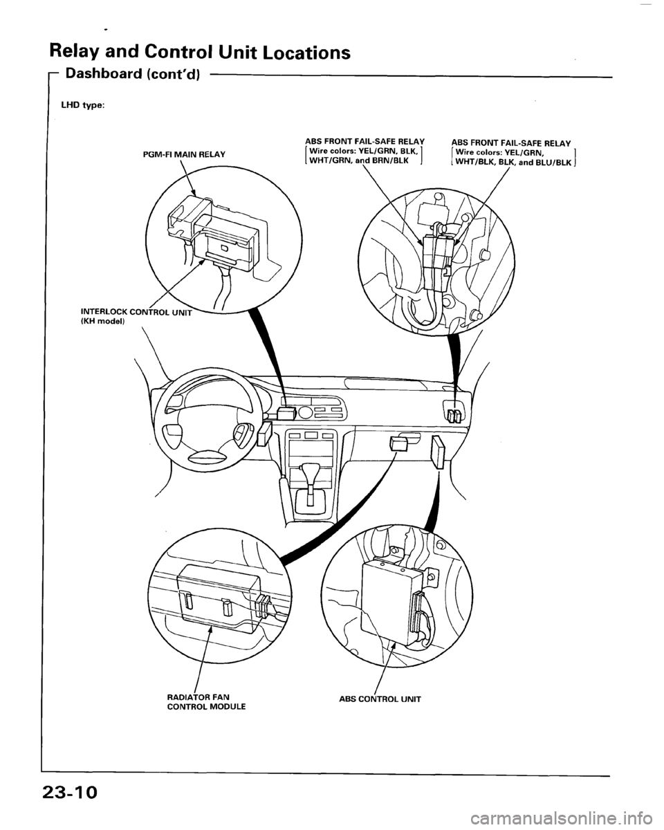 HONDA ACCORD 1995 Service Repair Manual HONDA ACCORD 1995 Service Repair Manual