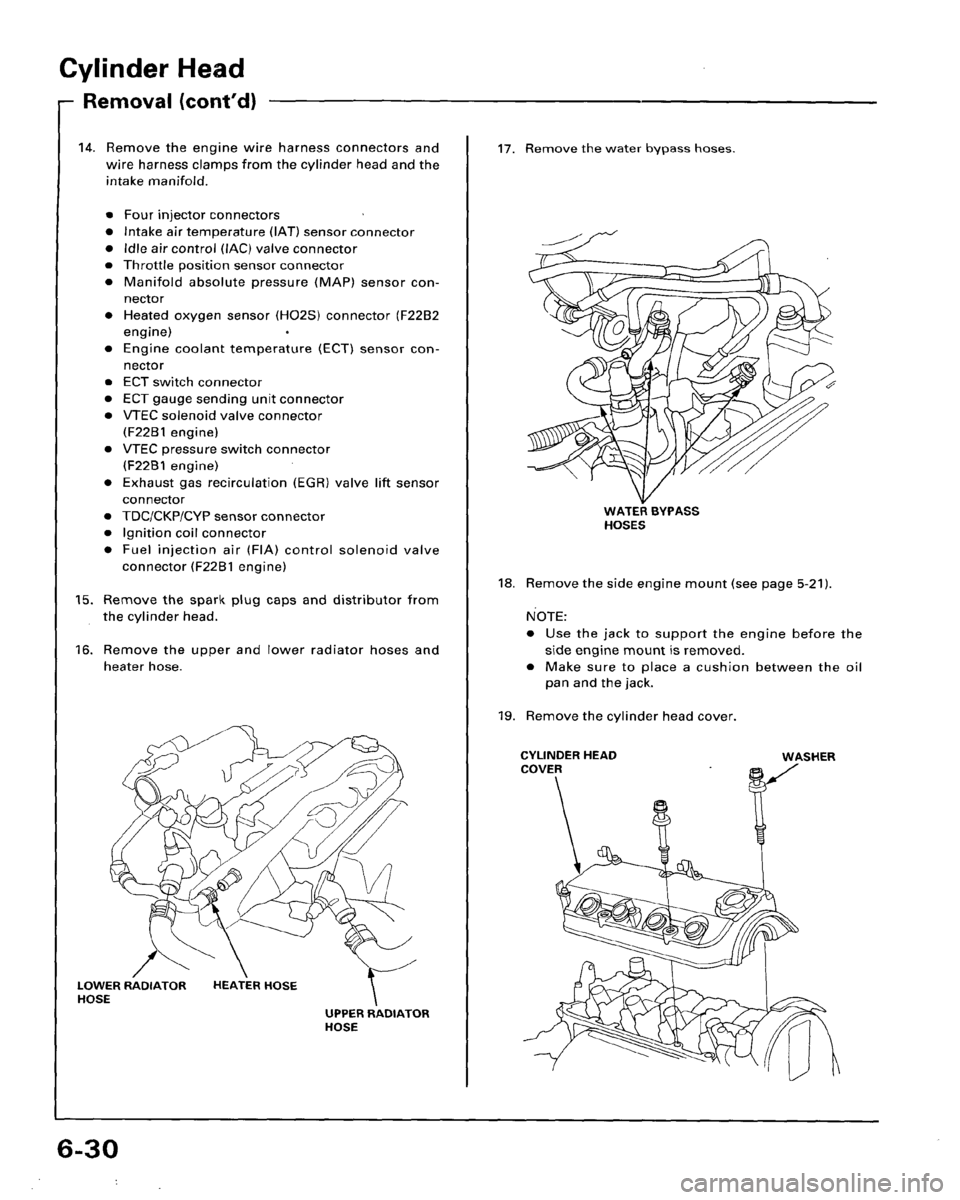 HONDA ACCORD 1995  Service Repair Manual 